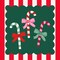 Colorful Candy Cane Holiday Cocktail Napkins – 20 Count | 3-Ply Festive Beverage Napkins